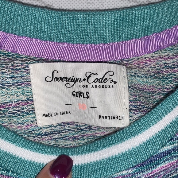 Sovereign Code Girls Long Sleeve Top - Picture 2 of 5